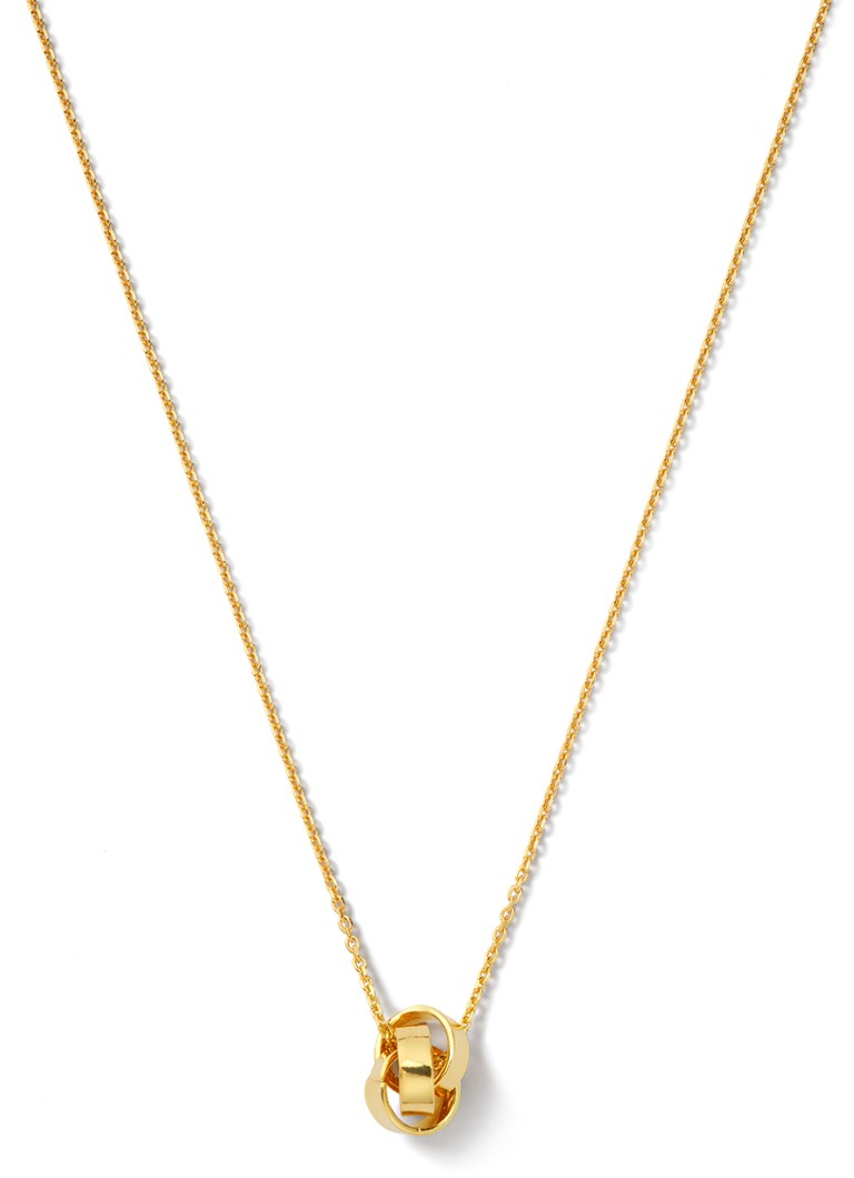 Casa Jewelry Dames Petit Bouton ketting verguld in de kleur Goud