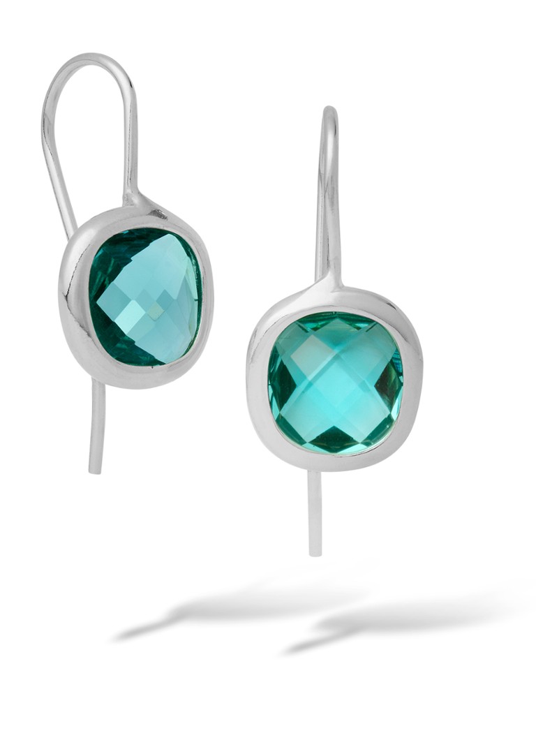 Casa Jewelry Dames Grace oorhangers van zilver in de kleur Zilver