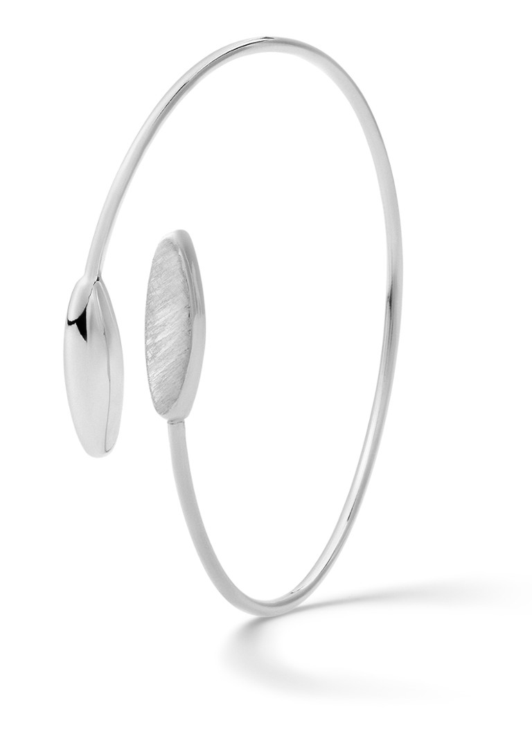 Casa Jewelry Dames Odil bangle van zilver in de kleur Zilver