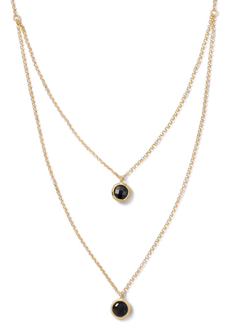 Casa Jewelry Dames Juliette ketting verguld in de kleur Goud
