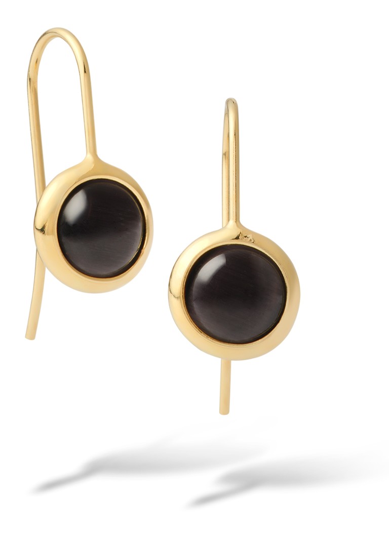 Casa Jewelry Dames Juliette oorhangers verguld in de kleur Goud