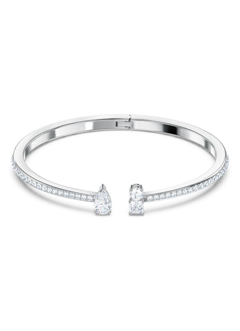 Swarovski Dames Bangle met kristal in de kleur Zilver