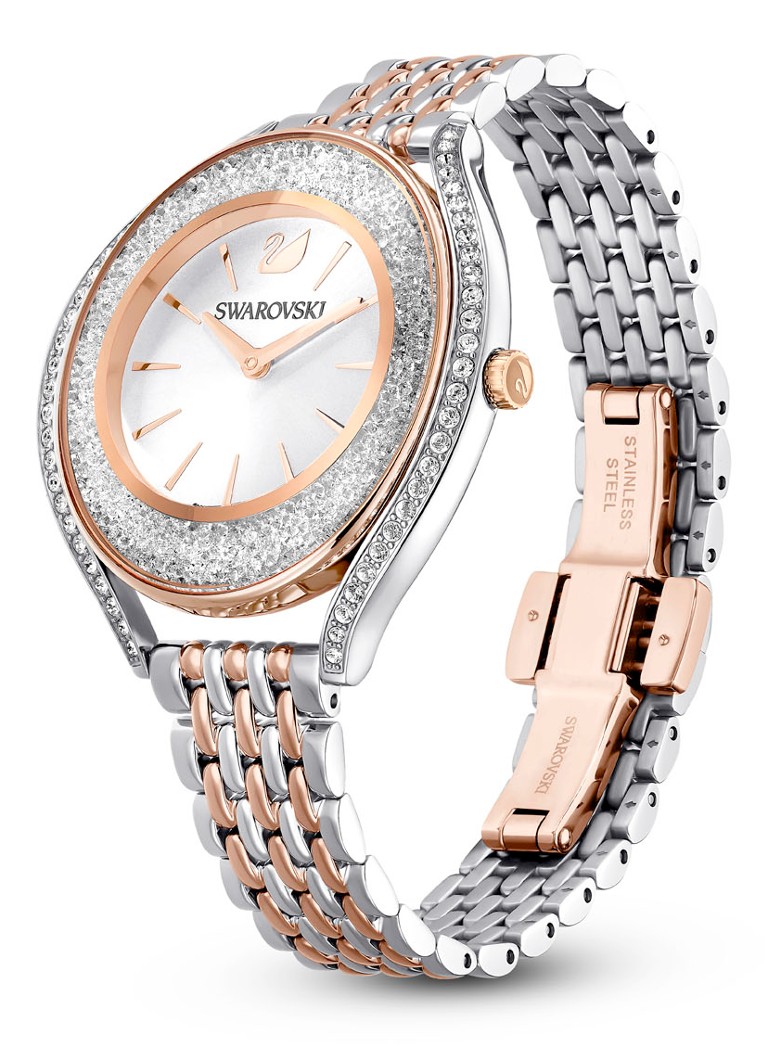 Swarovski Dames Cry Aura horloge 5644075 in de kleur Zilver