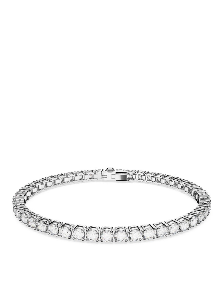Swarovski Dames Matrix armband met kristal L in de kleur Zilver
