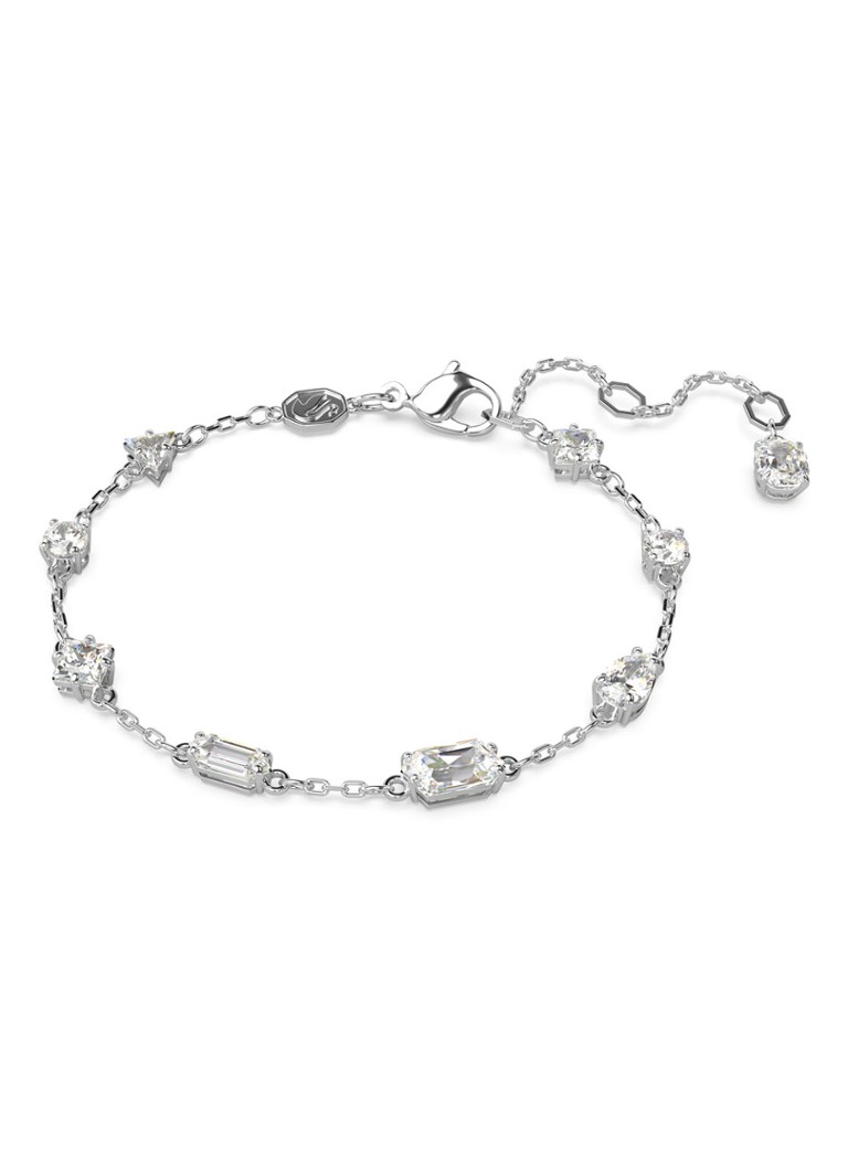 Swarovski Dames Mesmera schakelarmband met kristal in de kleur Zilver