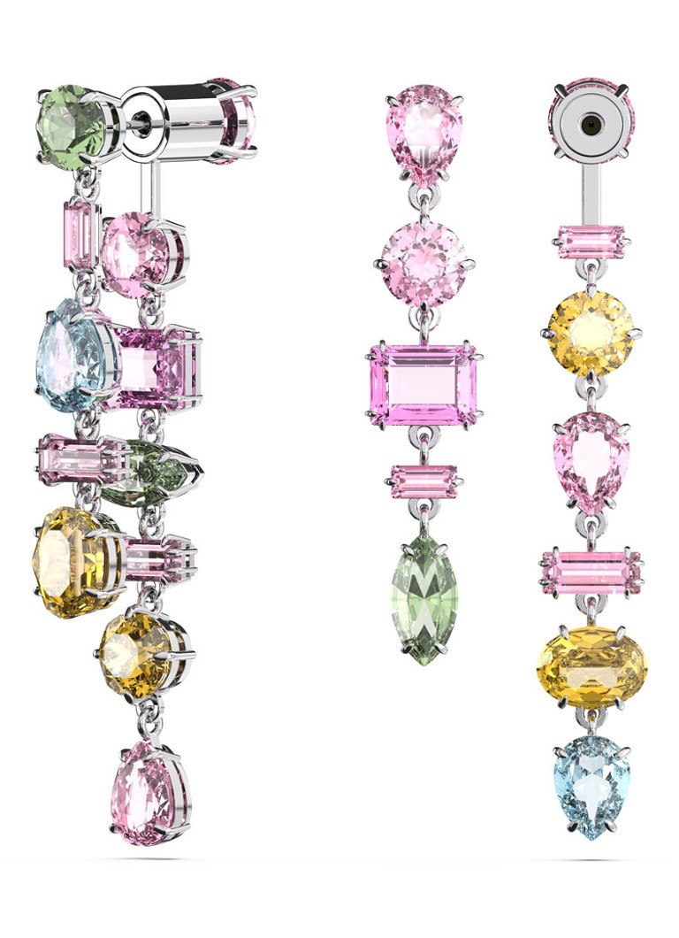 Swarovski Dames Gema oorstekers met kristal in de kleur Multicolor