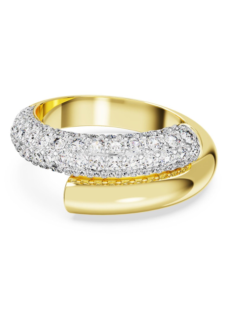 Swarovski Dames Dextera ring verguld 58 in de kleur Goud