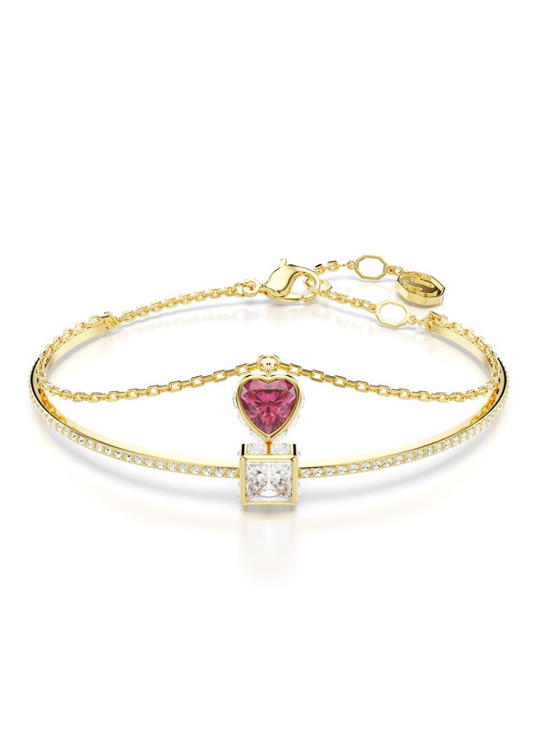 Swarovski Dames Chroma armband verguld M in de kleur Goud