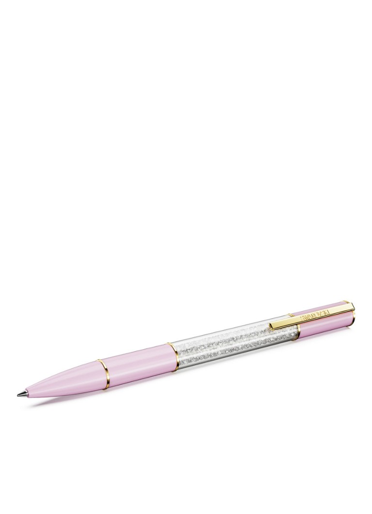 Swarovski Crystalline Lustre pen met kristal Lichtroze - Deal