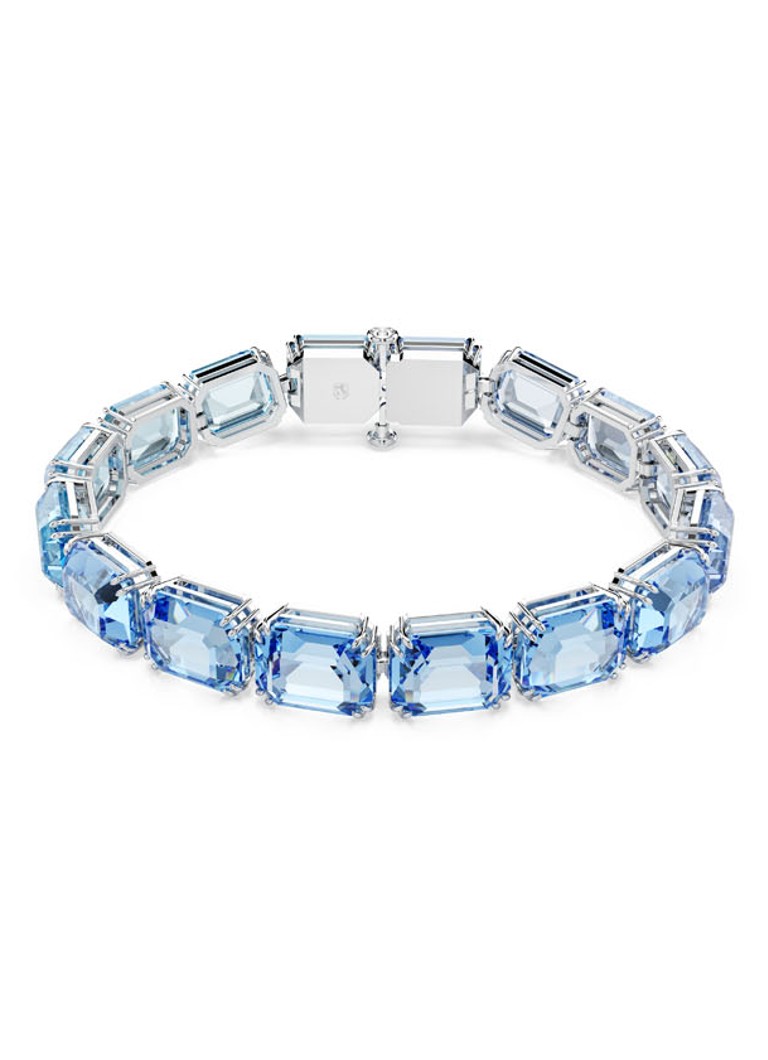Swarovski Dames Millenia armband met kristal M in de kleur Blauw