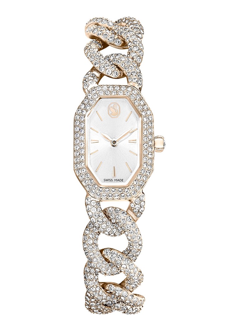 Swarovski Dames Dextera horloge met kristal 5711710 in de kleur Goud