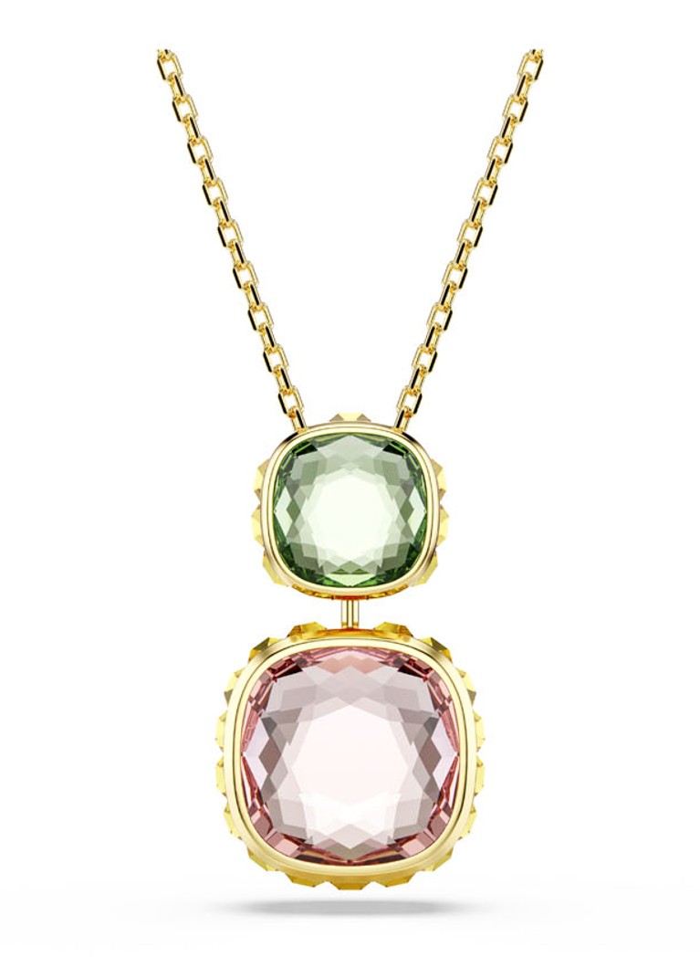 Swarovski Dames Chroma ketting verguld in de kleur Goud