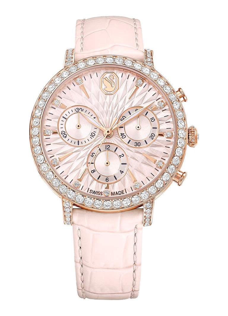Swarovski Dames Matrix Chrono horloge 5698300 in de kleur Roségoud