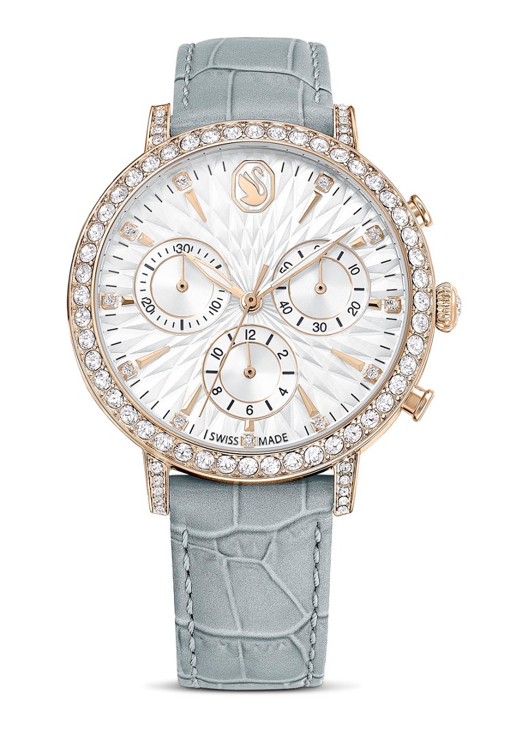 Swarovski Dames Matrix Chrono horloge 5702851 in de kleur Goud