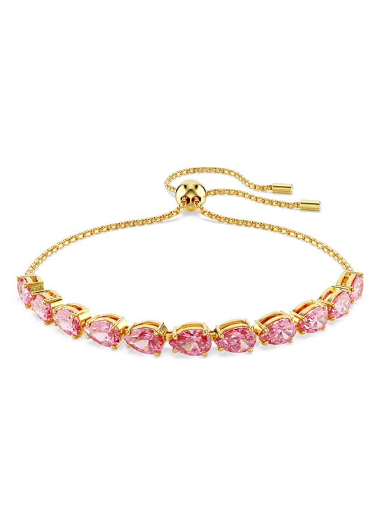 Swarovski Dames Matrix armband verguld M in de kleur Goud