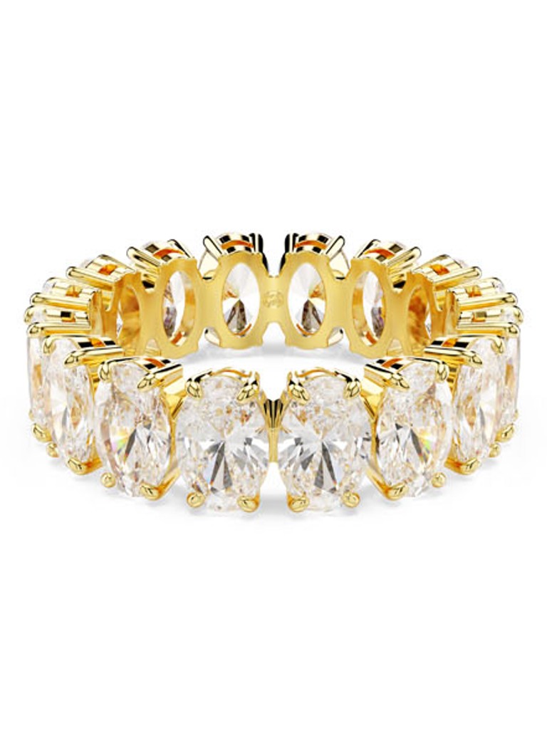 Swarovski Dames Matrix ring verguld 50 in de kleur Goud