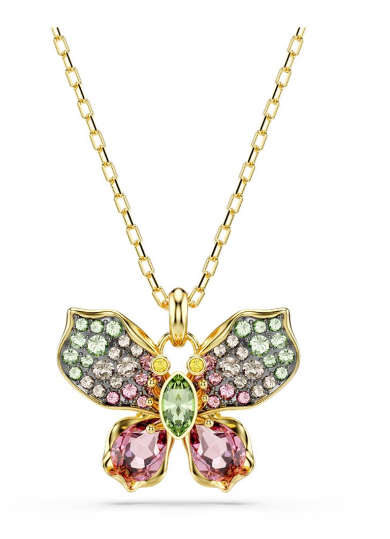 Swarovski Dames Idyllia ketting verguld in de kleur Goud