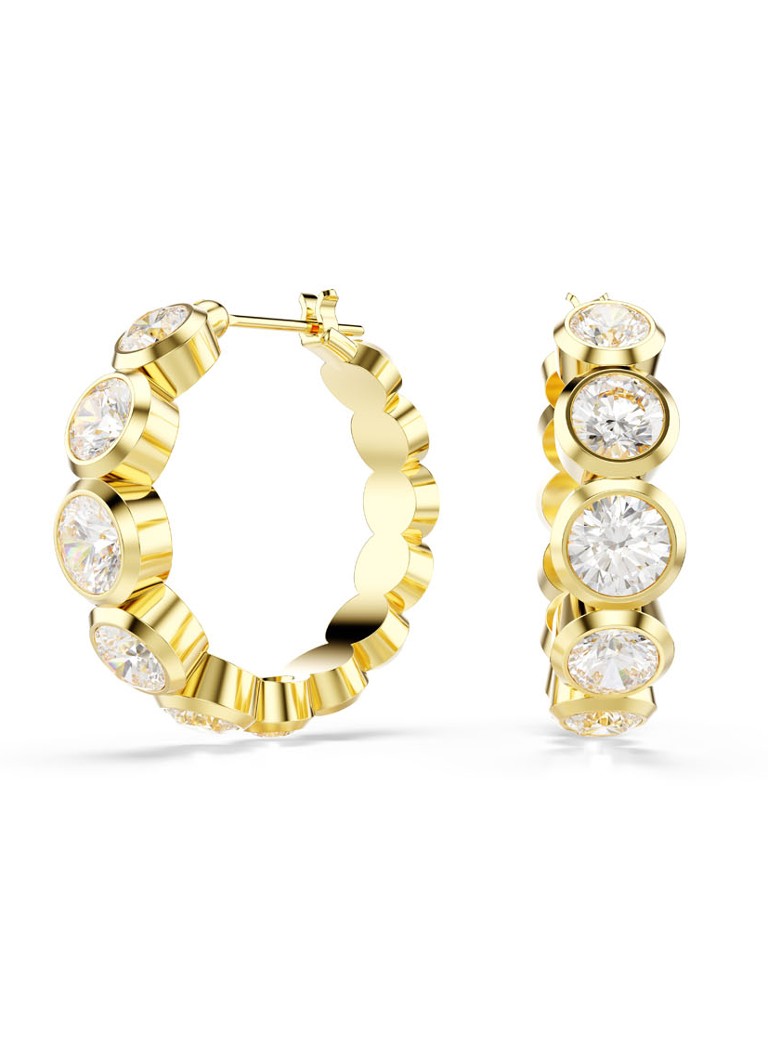 Swarovski Dames Imber oorringen verguld in de kleur Goud
