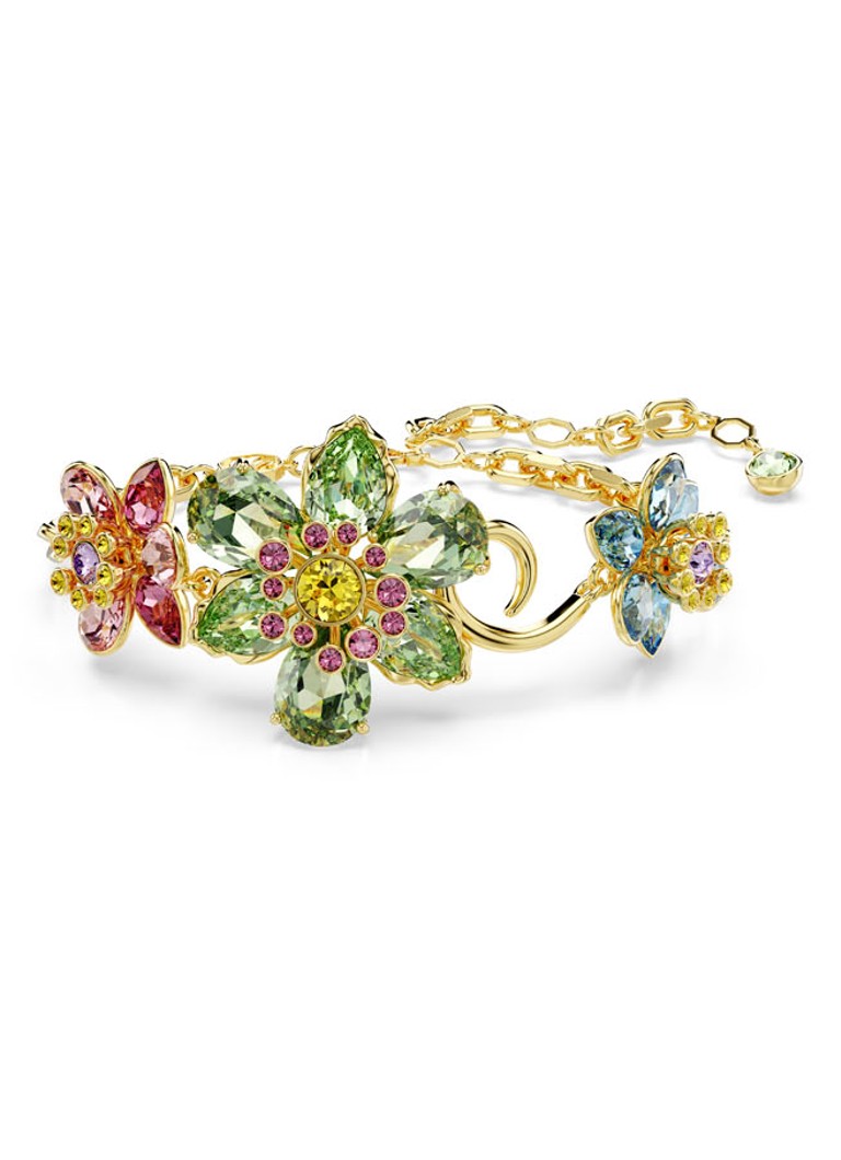 Swarovski Dames Idyllia armband verguld M in de kleur Goud