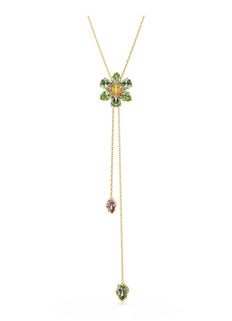 Swarovski Dames Idyllia ketting verguld in de kleur Goud