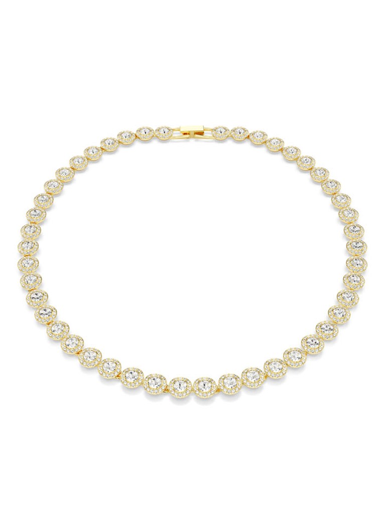 Swarovski Dames Una ketting verguld in de kleur Goud