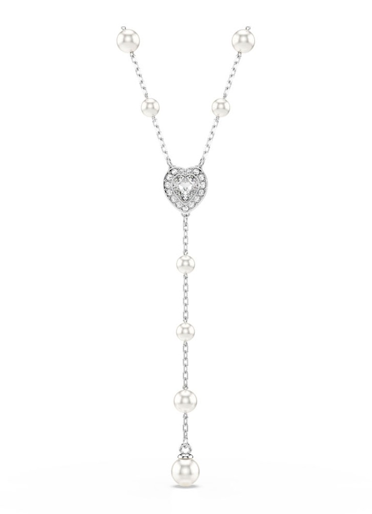 Swarovski Dames SS25 Capsule ketting met hanger in de kleur Zilver
