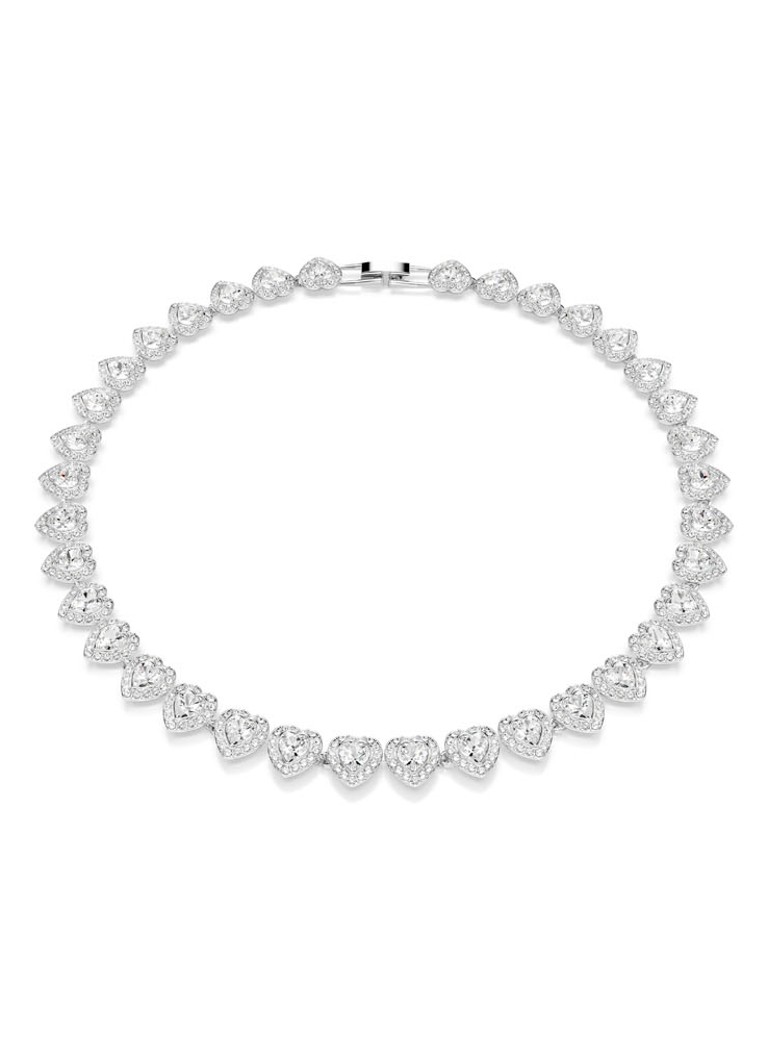Swarovski Dames SS25 Capsule ketting met kristal in de kleur Zilver