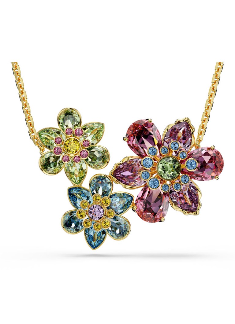 Swarovski Dames Idyllia ketting verguld in de kleur Goud