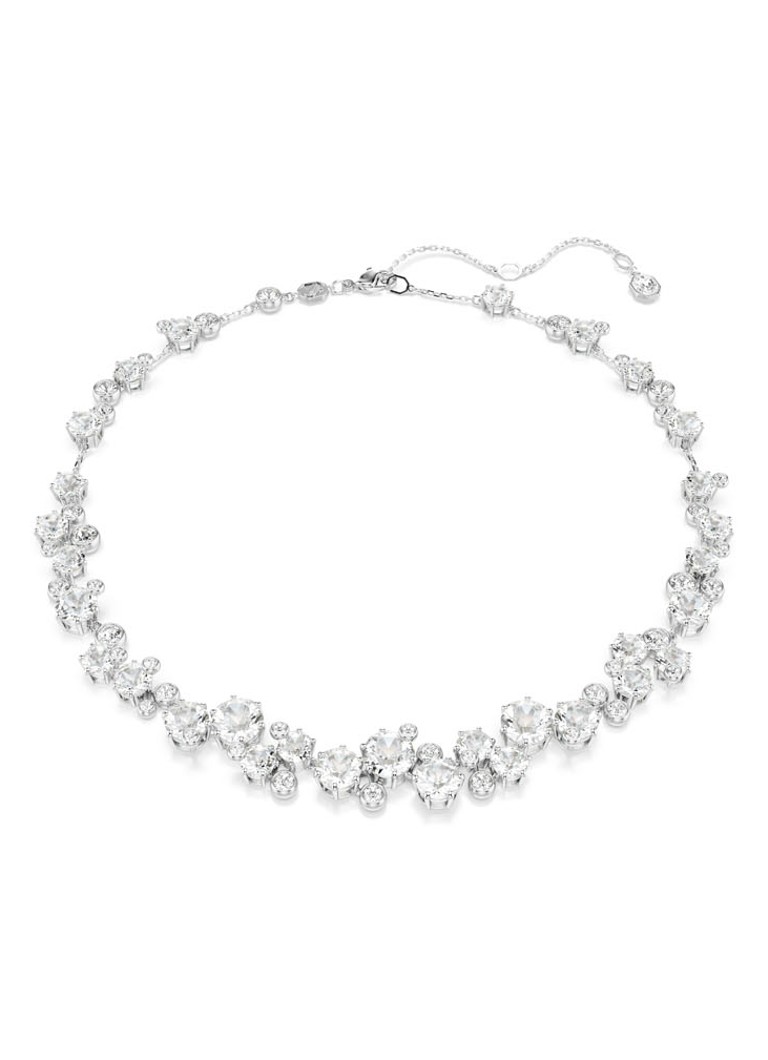 Swarovski Dames Constella ketting met kristal in de kleur Zilver