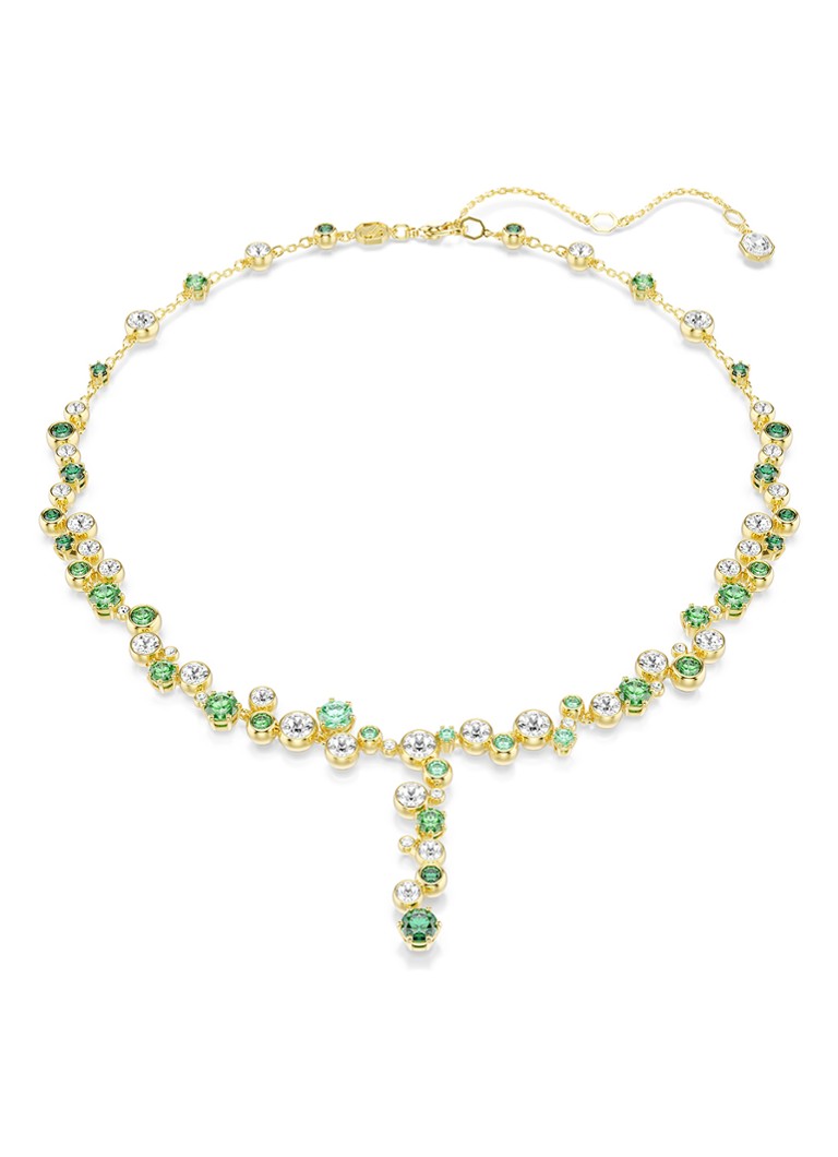 Swarovski Dames Constella ketting met zirkonia in de kleur Goud