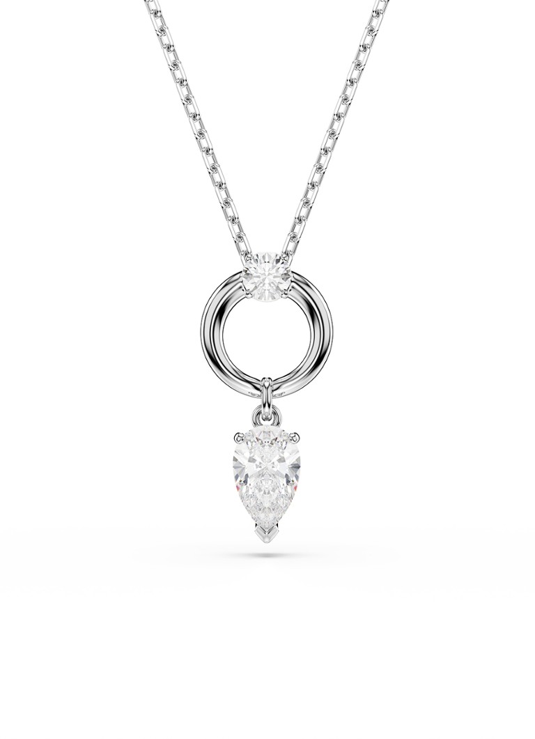 Swarovski Dames Mesmera ketting met zirkonia in de kleur Zilver