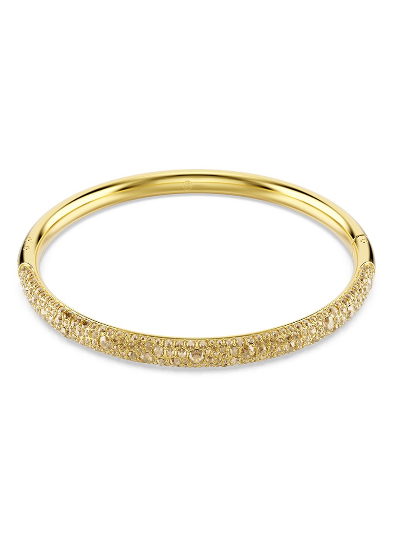 Swarovski Dames Sublima bangle met kristal L in de kleur Goud