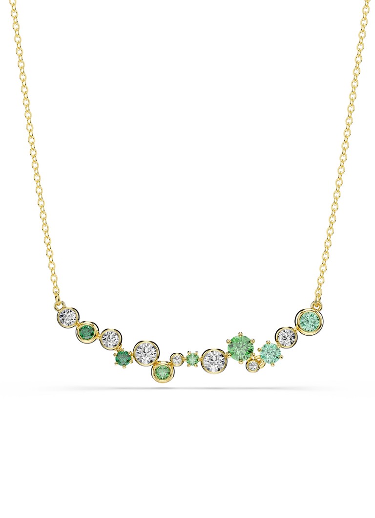 Swarovski Dames Constella ketting met zirkonia in de kleur Goud