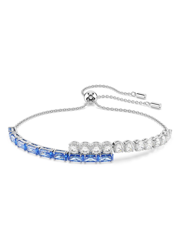 Swarovski Dames Matrix armband met zirkonia M in de kleur Zilver