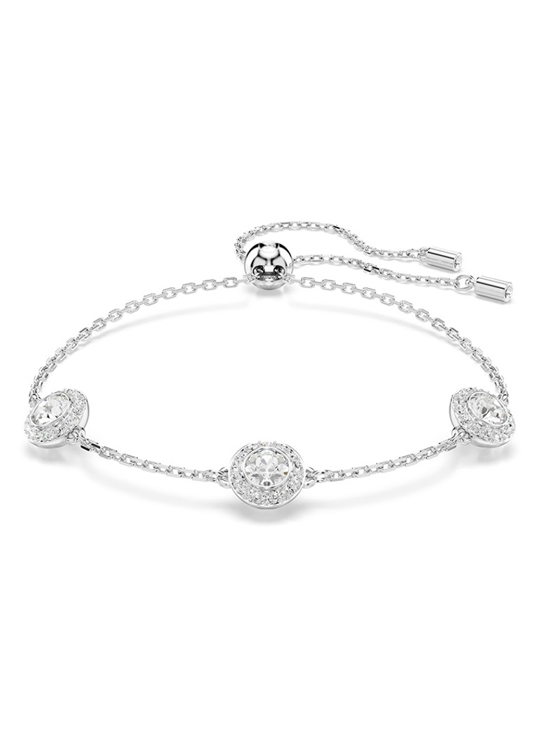 Swarovski Dames Una armband met kristal M in de kleur Zilver