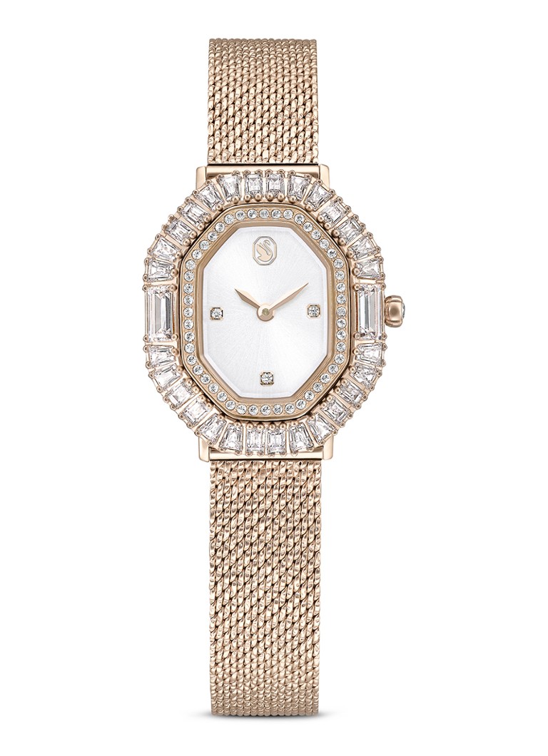 Swarovski Dames Matrix Octagon horloge 5732501 in de kleur Goud