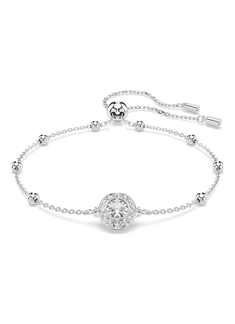 Swarovski Dames Una armband met kristal M in de kleur Zilver