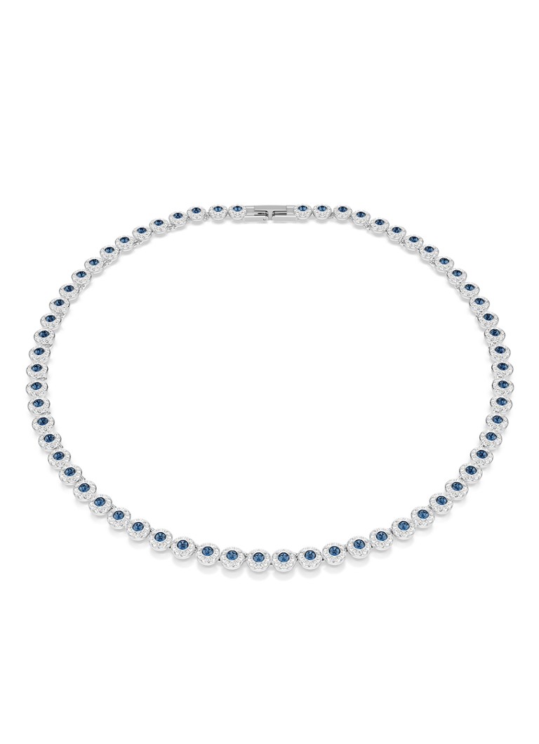 Swarovski Dames Una ketting met kristal in de kleur Zilver