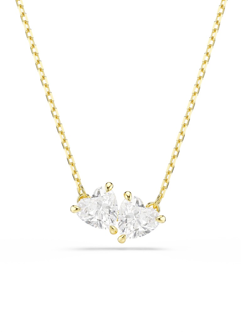 Swarovski Dames Mesmera ketting met zirkonia in de kleur Goud
