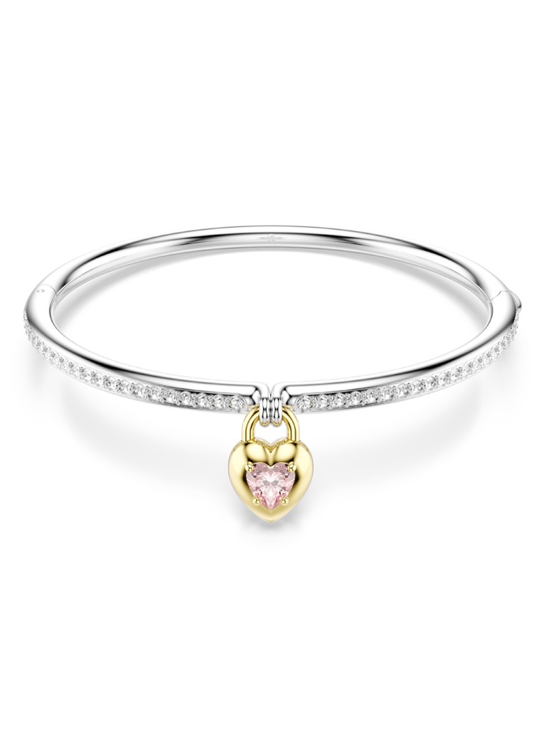 Swarovski Dames Idyllia bangle L in de kleur Zilver