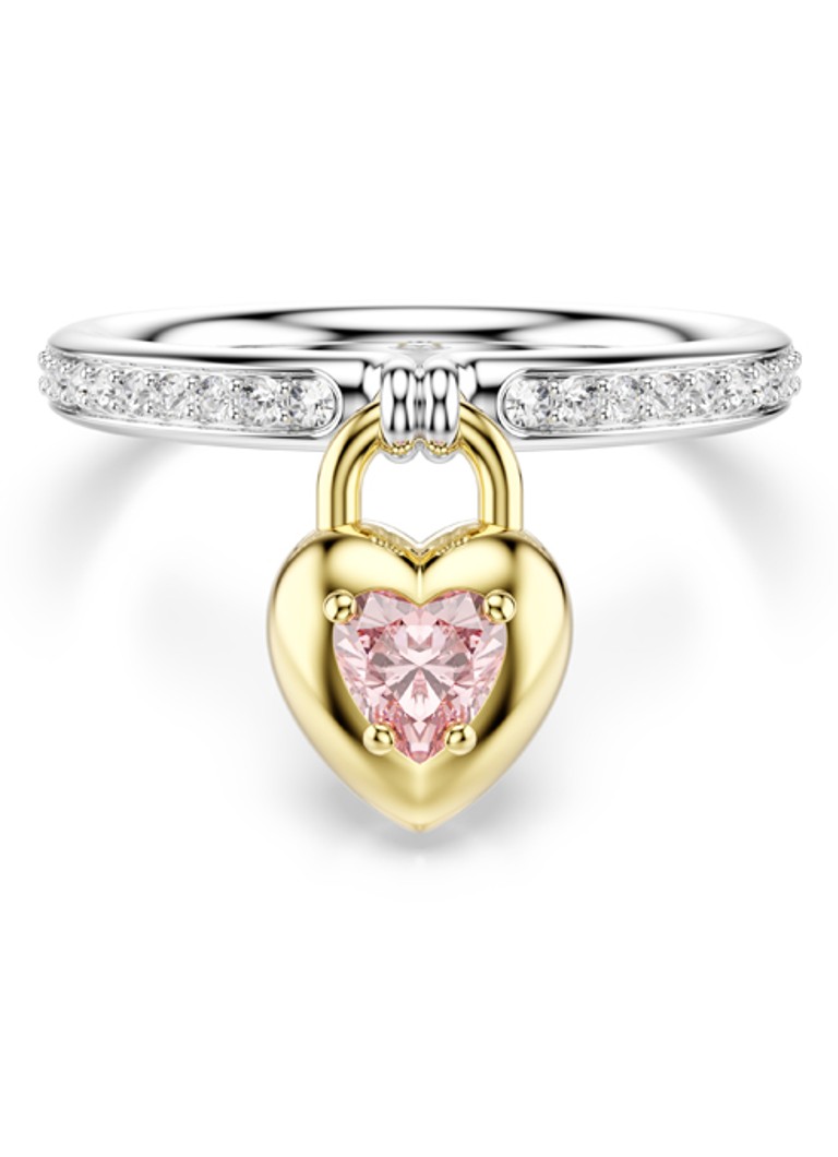 Swarovski Dames Idyllia ring met kristal 58 in de kleur Zilver