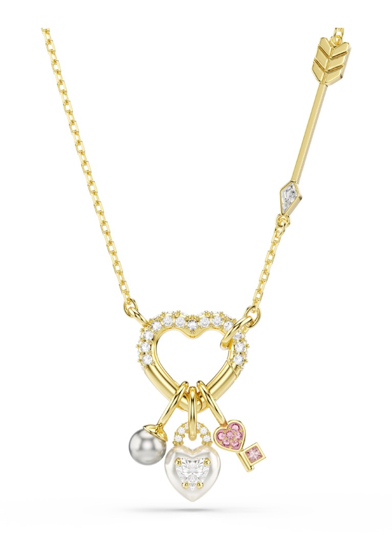 Swarovski Dames Idyllia ketting verguld in de kleur Goud