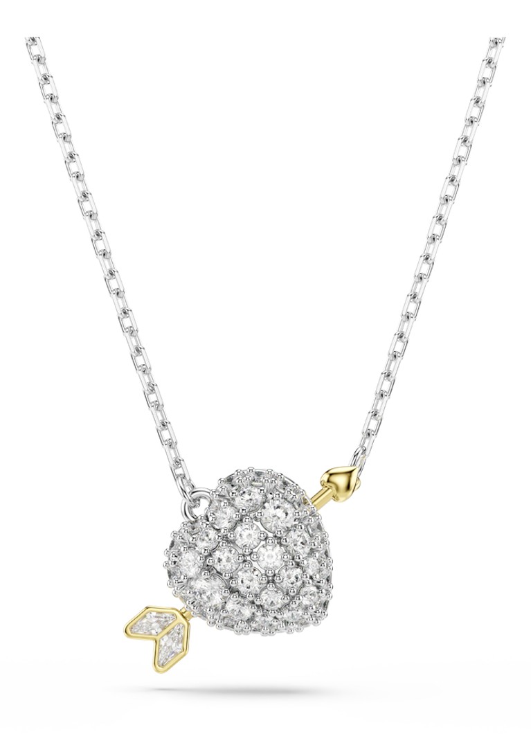 Swarovski Dames Idyllia ketting met kristal in de kleur Zilver