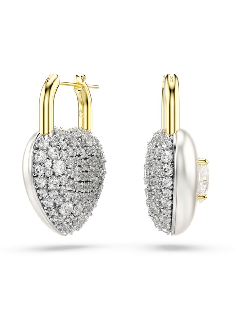 Swarovski Dames Idyllia oorhangers verguld in de kleur Goud