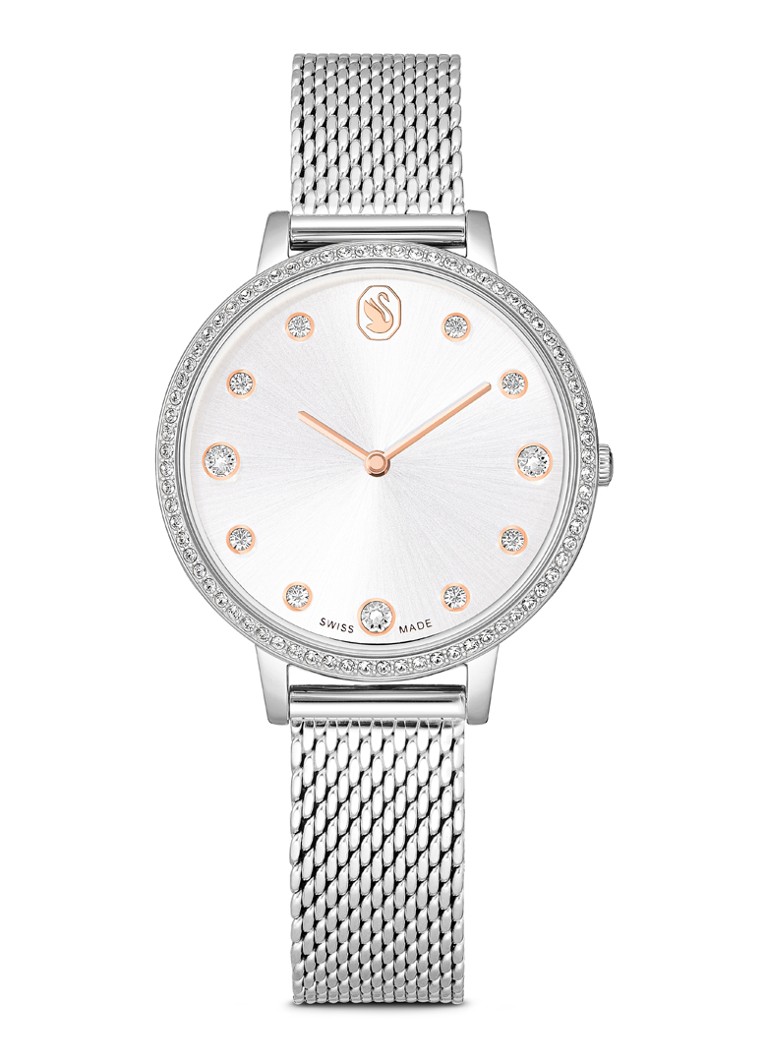 Swarovski Dames Clarica horloge 5740971 in de kleur Zilver