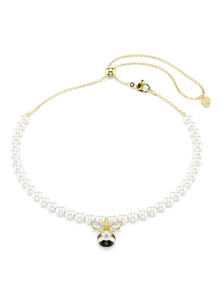 Swarovski Dames Idyllia ketting met kristal in de kleur Goud