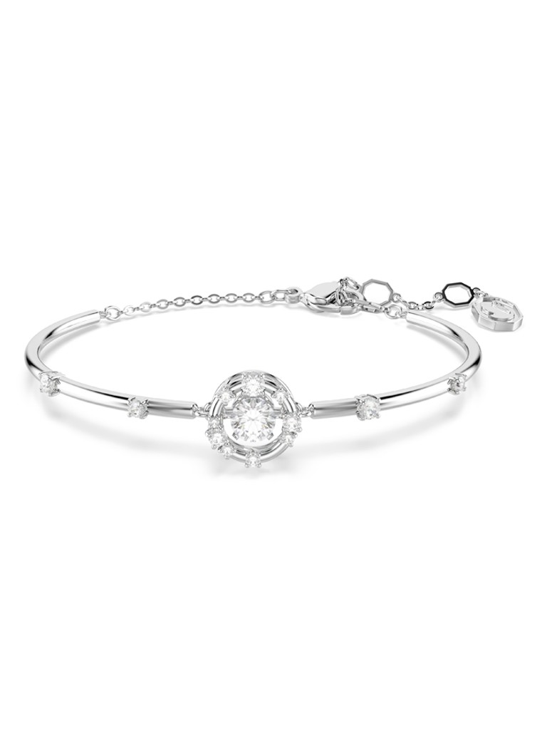 Swarovski Dames Constella bangle met kristal in de kleur Zilver