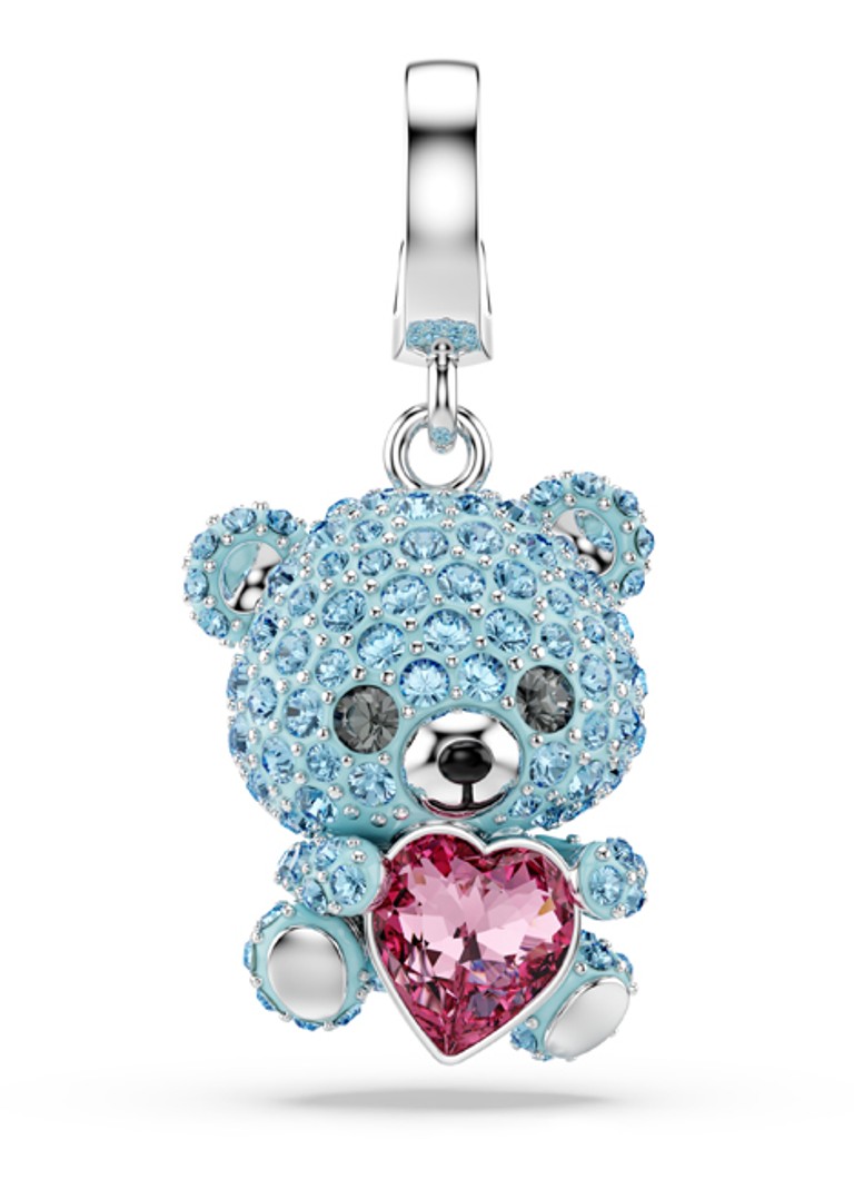 Swarovski Dames Idyllia bedeltje met kristal in de kleur Zilver