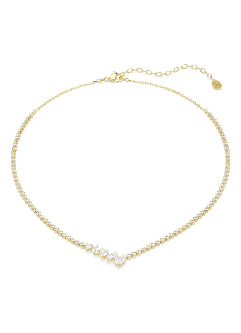 Swarovski Dames Mesmera ketting verguld in de kleur Goud