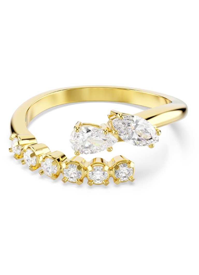 Swarovski Dames Mesmera ring verguld 52 in de kleur Goud